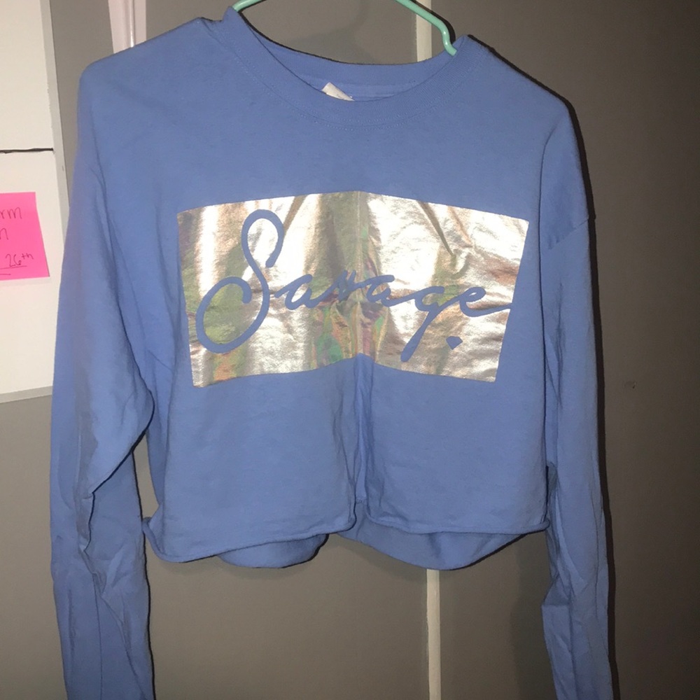 Long Sleeve Crop Top
